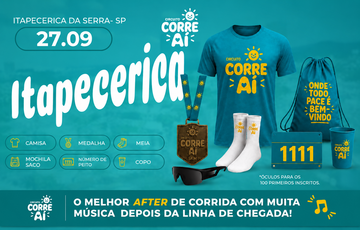 Capa do evento: Corre Aí - Etapa Itapecerica