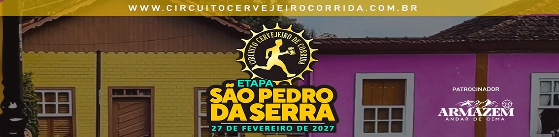 Circuito Cervejeiro de Corrida – Etapa São Pedro da Serra