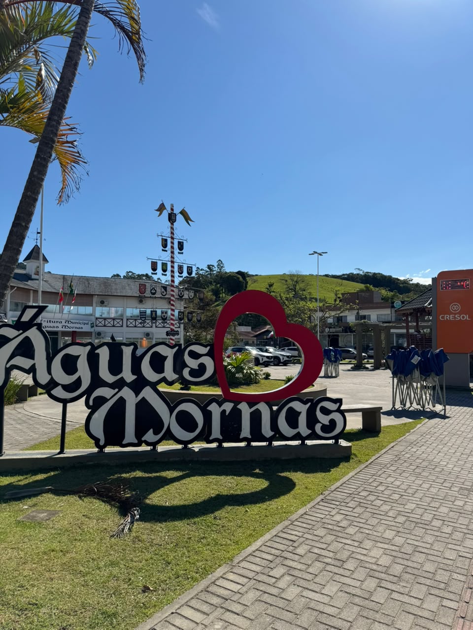 Praça de encontro pré e pós prova